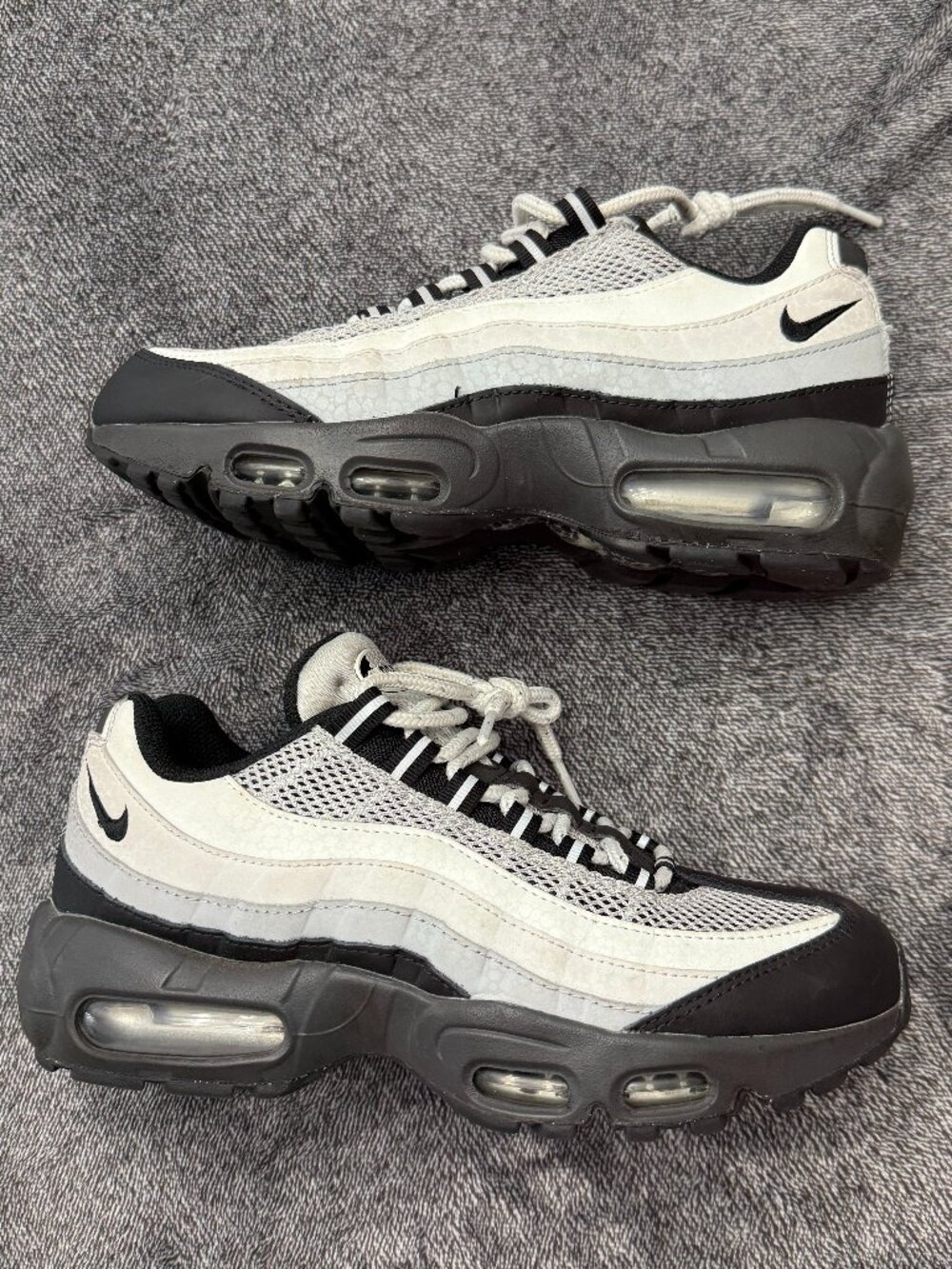 Nike Air Max 95 Safari Grey Black Y2K Streetwear Athleisure Women 8 3622